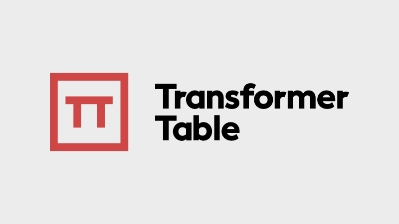 Transformer Table